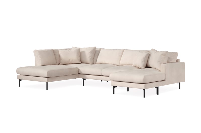 5-sits U-Soffa Menard - Beige - Möbler - Soffa - U-soffa