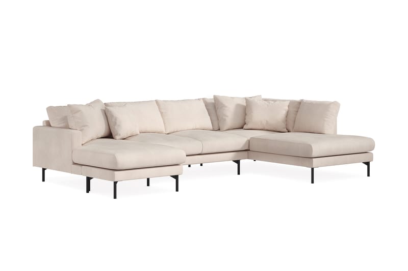 5-sits U-Soffa Menard - Beige - Möbler - Soffa - U-soffa