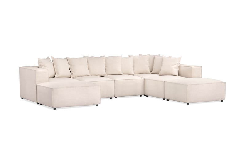 Djup U-Soffa 5-sits Narender - Beige - Möbler - Soffa - U-soffa