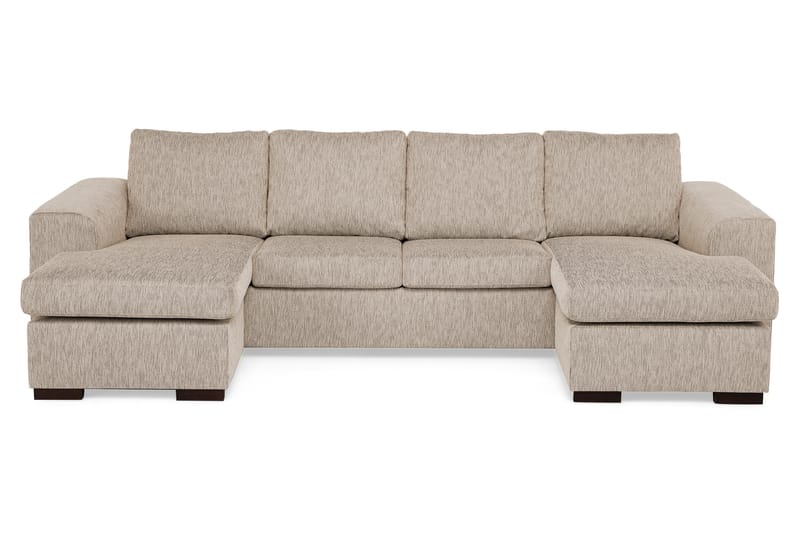 Dubbeldivansoffa Alter 4-sits - Beige - Möbler - Soffa - U-soffa