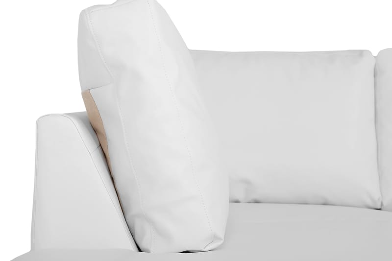 U-soffa Alter XL med Divan Höger Konstläder - Vit - Möbler - Soffa - U-soffa