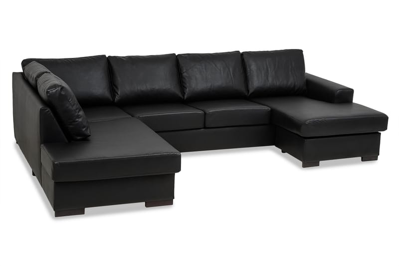 U-soffa Alter XL med Divan Höger - Svart - Möbler - Soffa - U-soffa