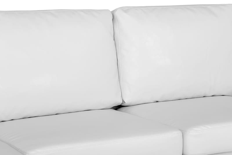 U-soffa Alter XL med Divan Vänster Konstläder - Vit - Möbler - Soffa - U-soffa