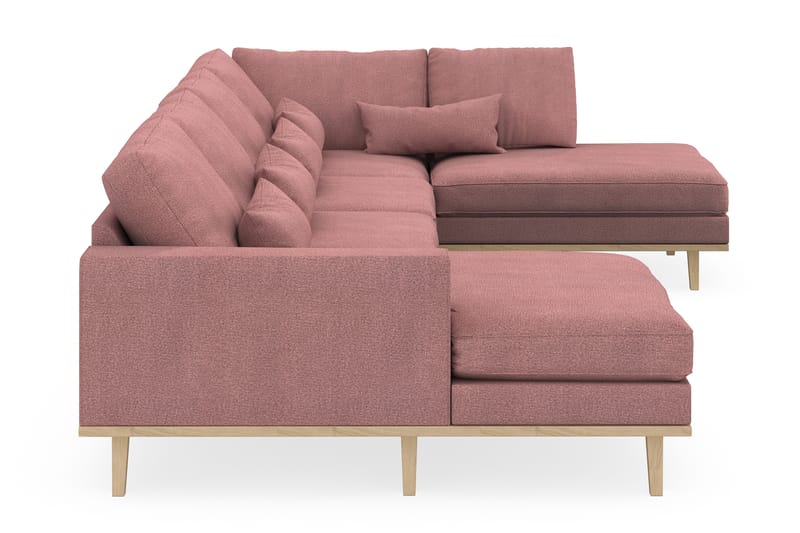 U-Soffa Haga Linne - Rosa - Möbler - Soffa - U-soffa