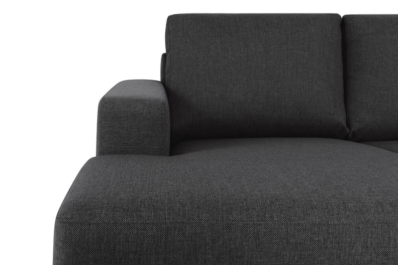 U-soffa Nevada XL Divan Vänster - Antracit - U-soffa