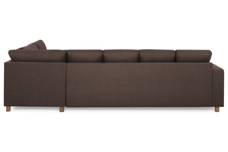 U-soffa Nevada XL Divan Vänster - Brun - Möbler - Soffa - U-soffa