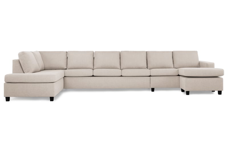 U-soffa Nevada XXL Divan Höger - Beige - U-soffa