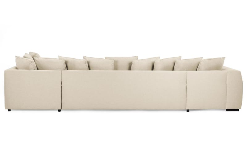 U-soffa Ontario Large med Divan Vänster inkl Kuvertkuddar - Beige - Möbler - Soffa - U-soffa