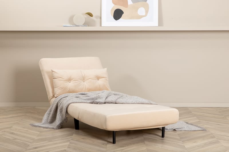 Vicky Bäddsoffa - Beige - Möbler - Soffa - Sammetssoffa