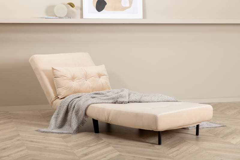 Vicky Bäddsoffa - Beige - Möbler - Soffa - Sammetssoffa