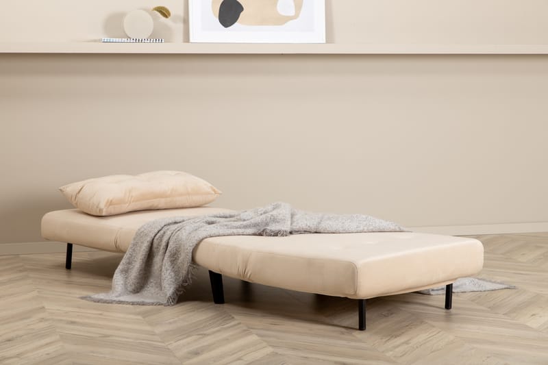 Vicky Bäddsoffa - Beige - Möbler - Soffa - Sammetssoffa