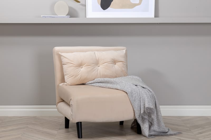 Vicky Bäddsoffa - Beige - Möbler - Soffa - Sammetssoffa