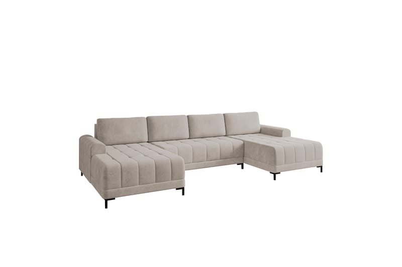 Vilshult Soffa Dubbeldivan 4-sits - Beige - Möbler - Soffa - U-soffa