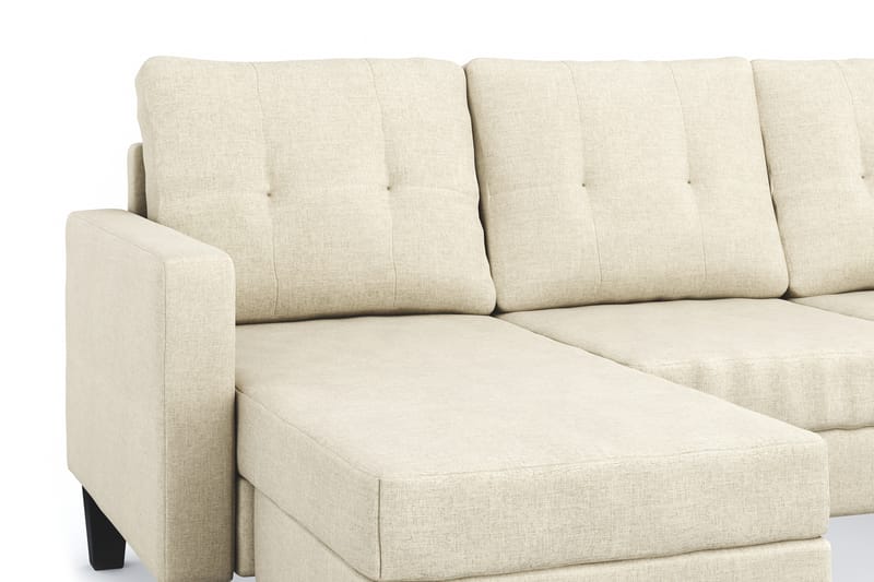 Vislanda 5-sits Soffa med Dubbeldivan - Beige - Möbler - Soffa - U-soffa