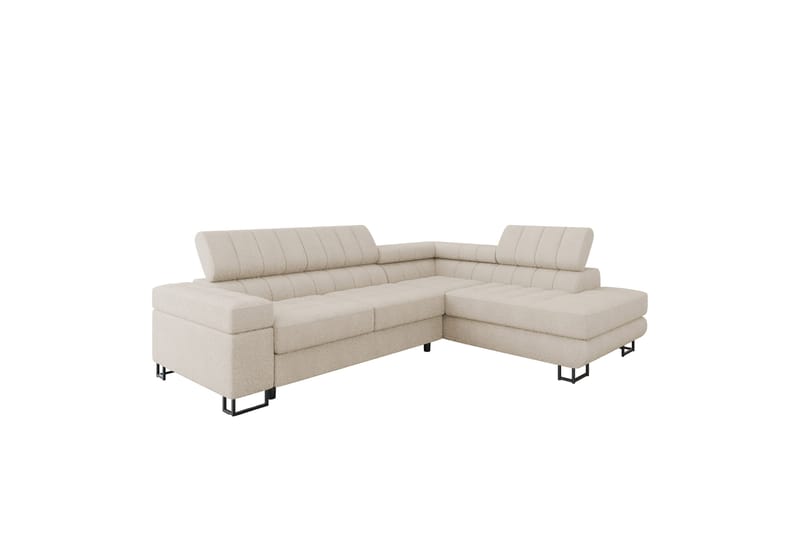 Warwick Soffa med Schäslong 3-sits - Beige - Möbler - Soffa - Divansoffa & schäslongsoffa - 3 sits soffa med divan