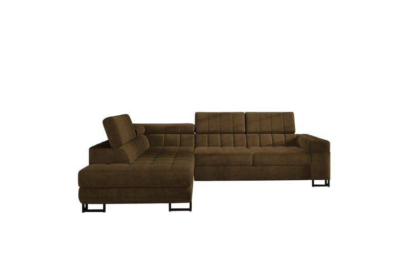 Warwick Soffa med Schäslong 3-sits - Brun - Möbler - Soffa - Divansoffa & schäslongsoffa - 3 sits soffa med divan