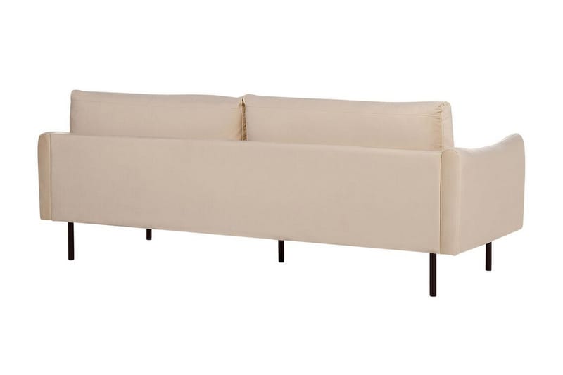 Woodal Soffa 3-sits - Beige/Svart - Möbler - Soffa - 3 sits soffa