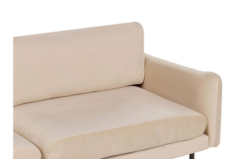 Woodal Soffa 3-sits - Beige/Svart - Möbler - Soffa - 3 sits soffa