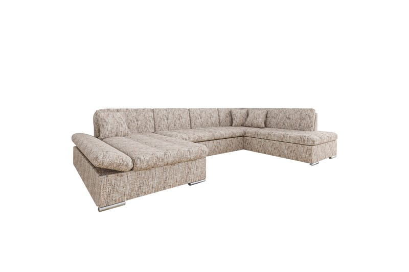 Zumar Soffa med Divan och Schäslong 4-sits - Flerfärgad/Beige - Möbler - Soffa - Divansoffa & schäslongsoffa - 4 sits soffa med divan