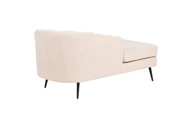 Allier Schäslong 150 cm Höger - Beige/Svart - Möbler - Fåtölj & stolar - Fåtölj - Liggfåtölj