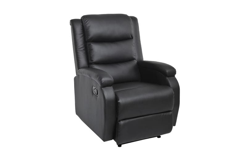 Bengt Recliner med Ottoman - Svart - Möbler - Fåtölj & stolar - Fåtölj - Biofåtölj & reclinerfåtölj