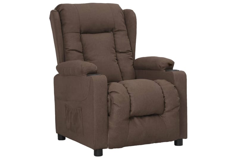 Reclinerfåtölj med uppresningshjälp taupe tyg - Taupe - Möbler - Fåtölj & stolar - Fåtölj - Biofåtölj & reclinerfåtölj