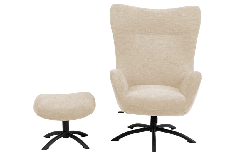 Reclinerfåtölj Regansford - Beige - Möbler - Fåtölj & stolar - Fåtölj - Biofåtölj & reclinerfåtölj