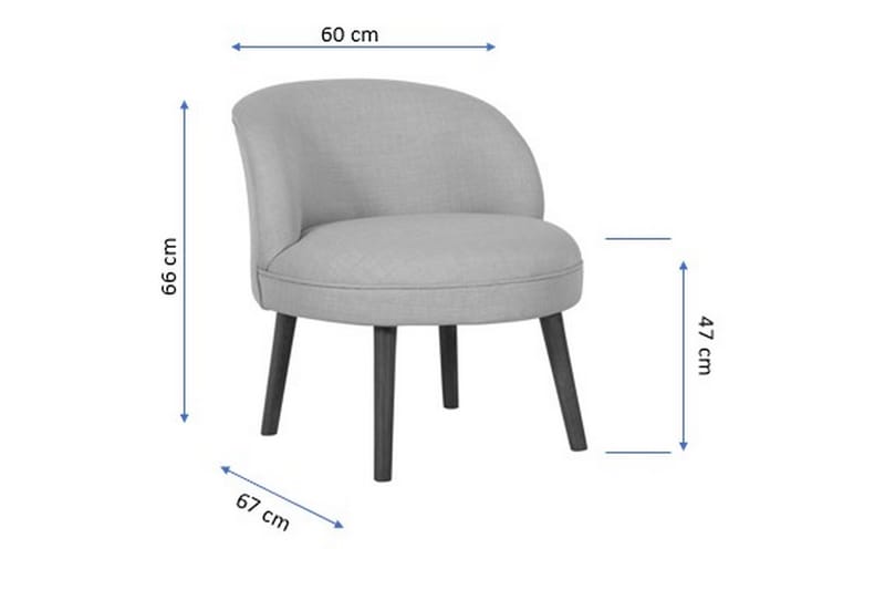 Fåtölj Wentzlaff med Armstöd - Beige - Möbler - Fåtölj & stolar - Fåtölj - Fåtölj utan armstöd