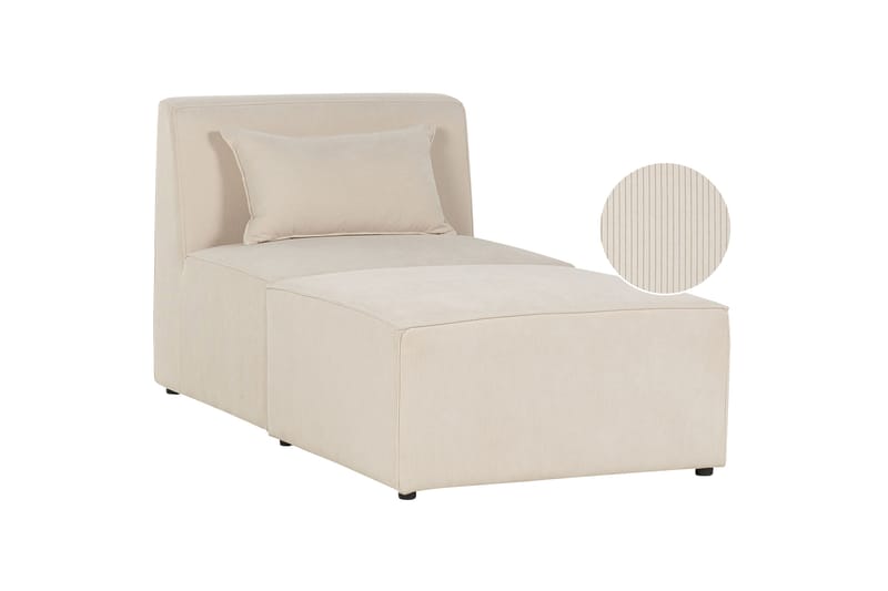 Fabjerg Schäslong 83 cm - Beige - Möbler - Fåtölj & stolar - Fåtölj - Liggfåtölj