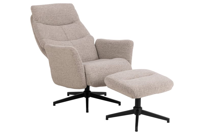 Reclinerfåtölj Sakiran - Beige - Möbler - Fåtölj & stolar - Fåtölj - Biofåtölj & reclinerfåtölj