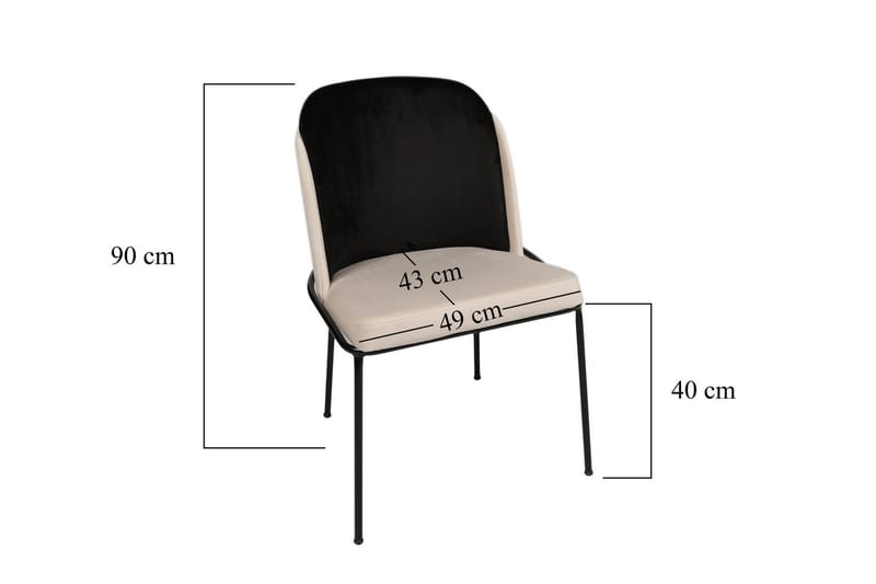 Matstol Drickby 4-Pack - Svart - Möbler - Fåtölj & stolar - Matstol & köksstol