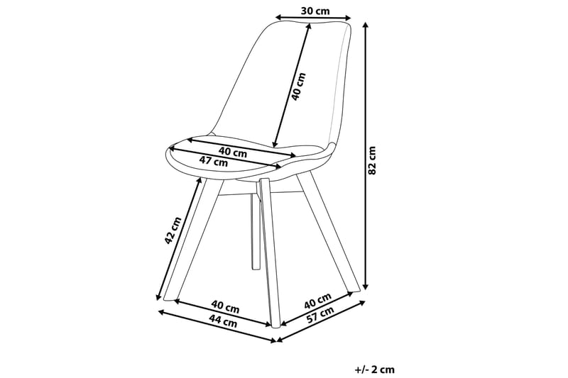 Sammetsstol Sunnegata II 2-pack - Grön - Möbler - Fåtölj & stolar - Matstol & köksstol