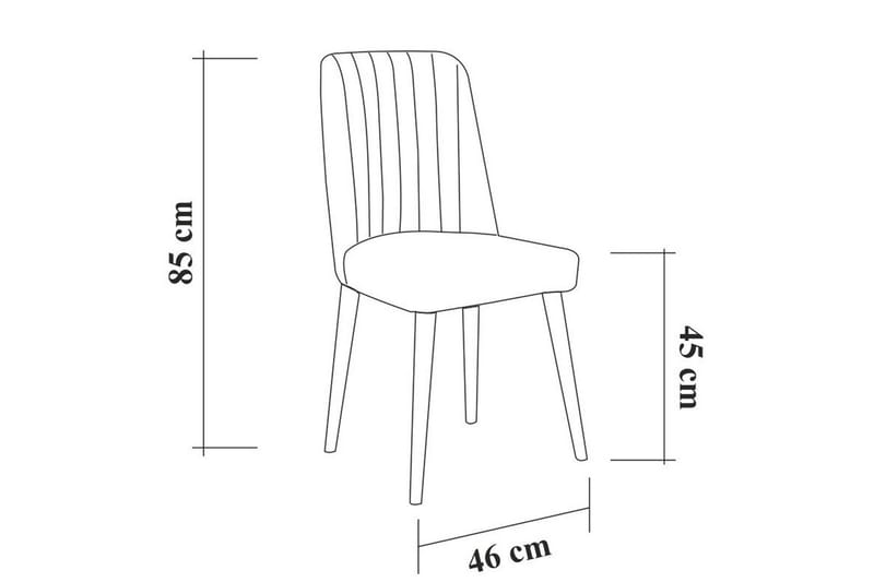 Stol Orrest 85 cm - Valnöt - Möbler - Fåtölj & stolar - Matstol & köksstol