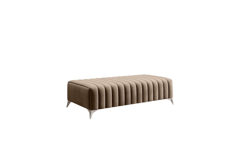 Fotpall Laucha 132 cm - Beige - Fotpallar