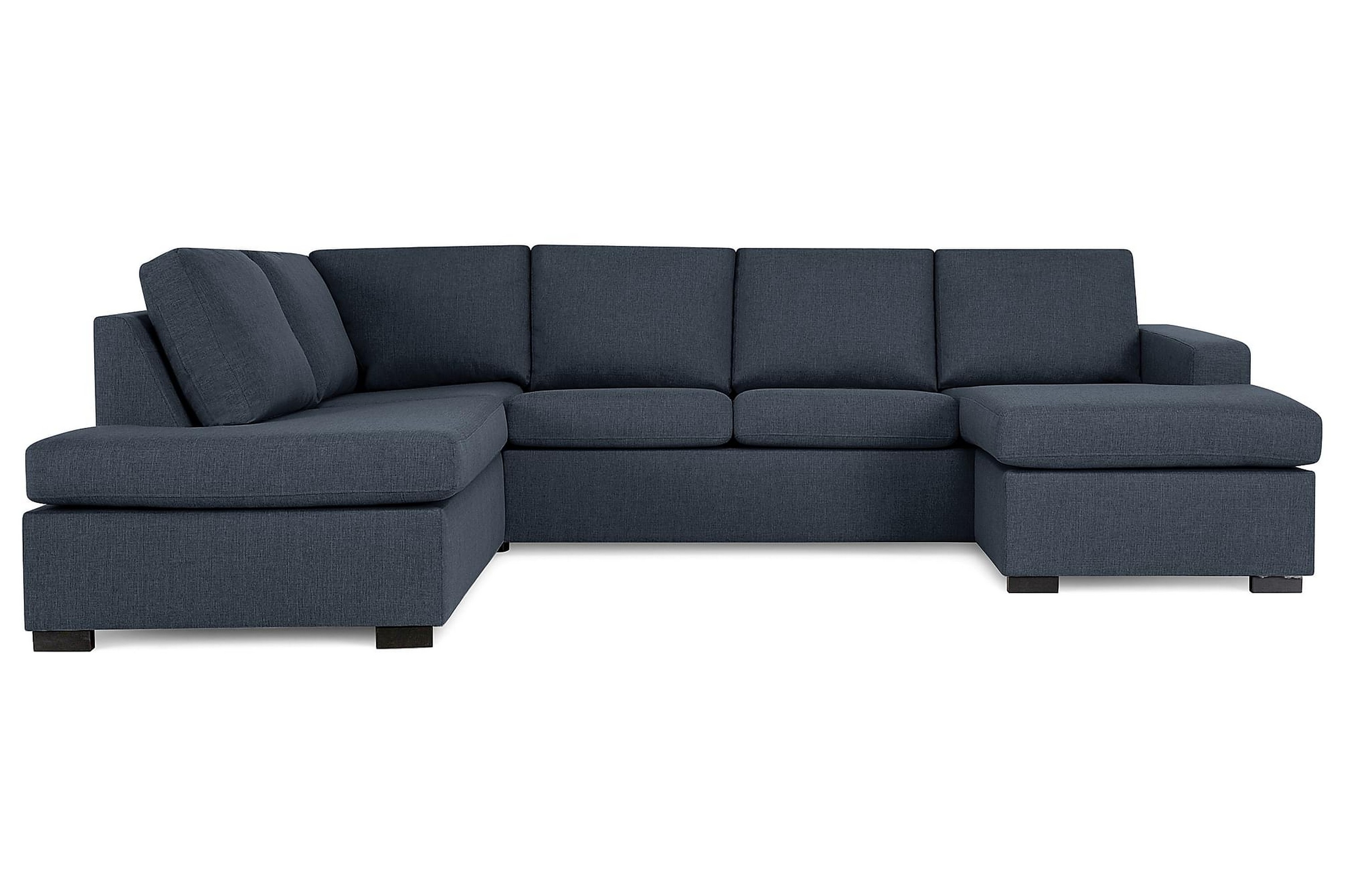 Scandinavian Choice U-soffa Nevada Large Divan Höger - Mörkblå