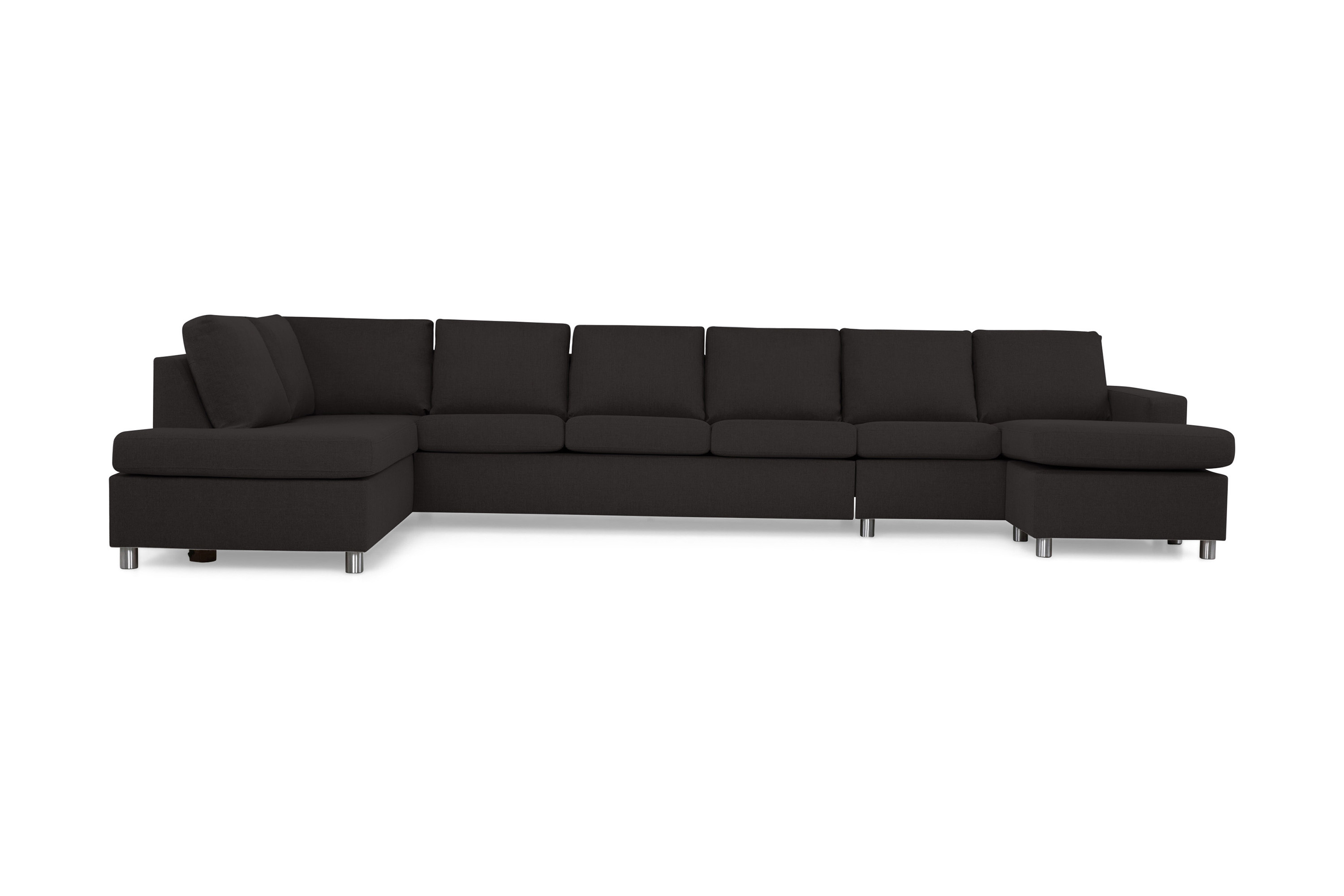 Scandinavian Choice U-soffa Nevada XXL Divan Höger - Antracit