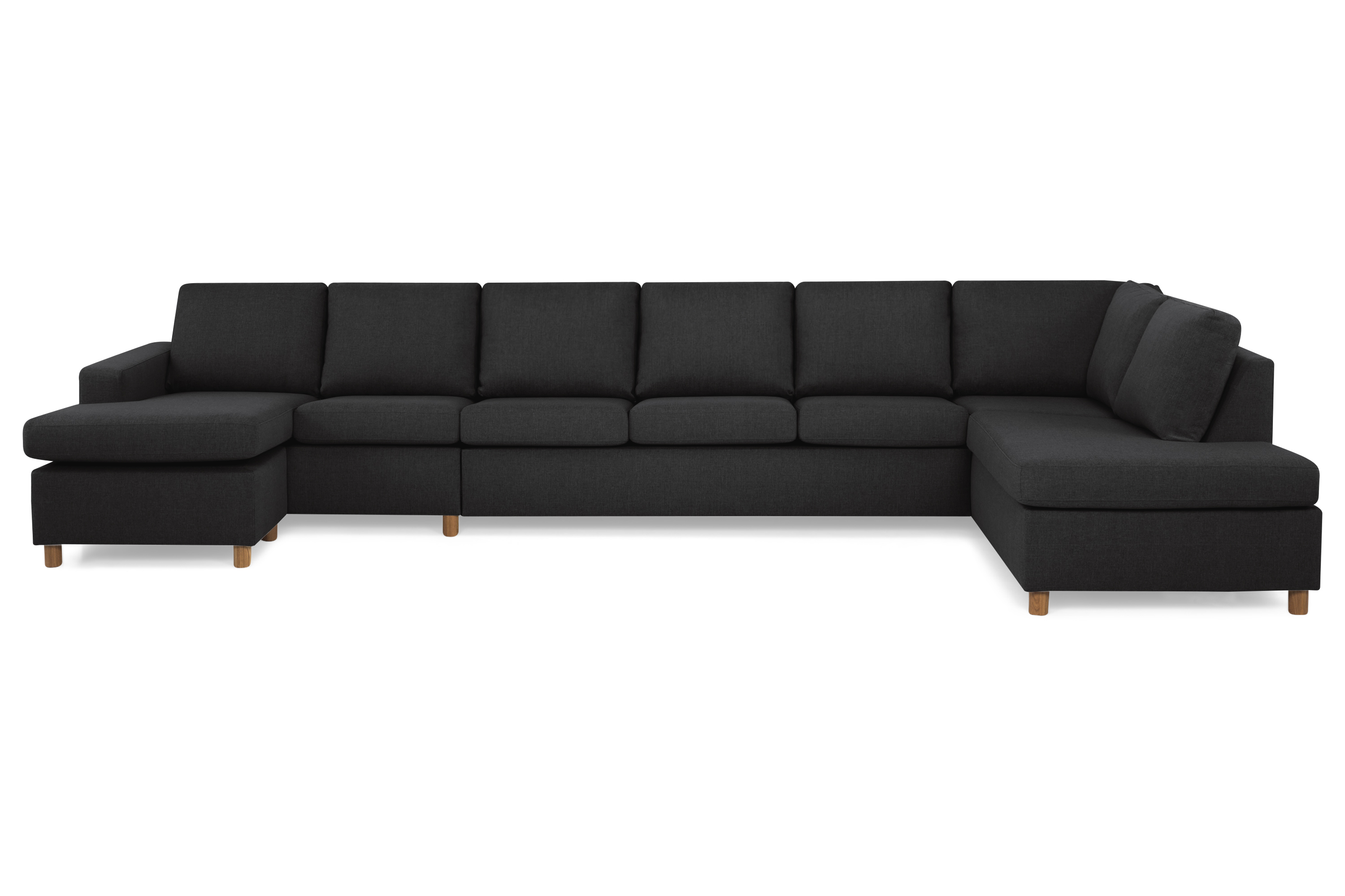 Scandinavian Choice U-soffa Nevada XXL Divan Vänster - Antracit