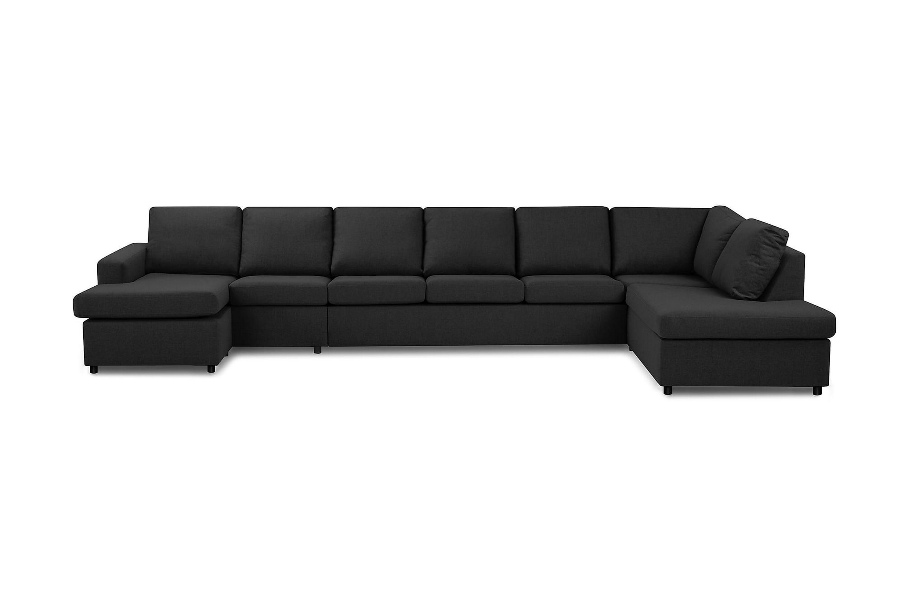 Scandinavian Choice U-soffa Nevada XXL Divan Vänster - Antracit