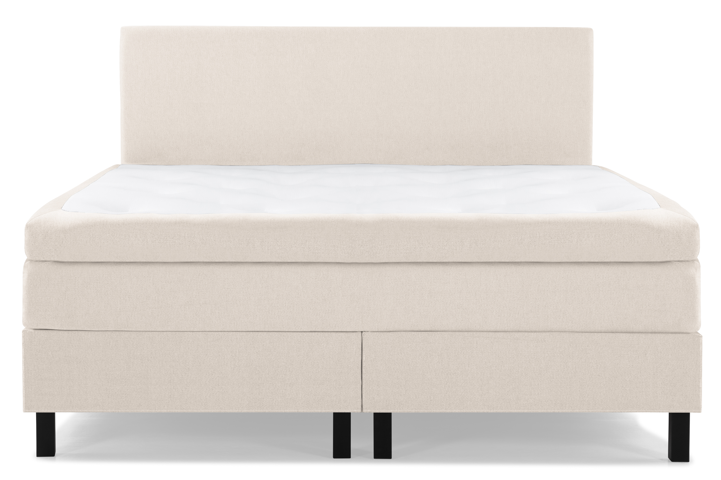 Bedly Komplett Sängpaket Olivia 180x200 Slät Sänggavel Beige - Latex