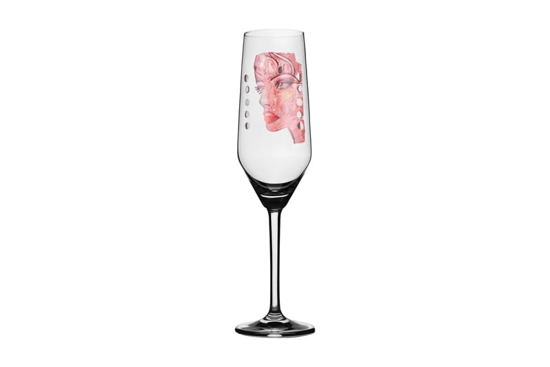 Moonlight Queen Champagneglas 24 cm - Transparent - Servering & matlagning - Glas - Champagneglas