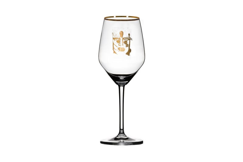 Golden Dream Vitvinsglas 22 cm - Guld - Servering & matlagning - Glas - Vinglas - Vitvinsglas