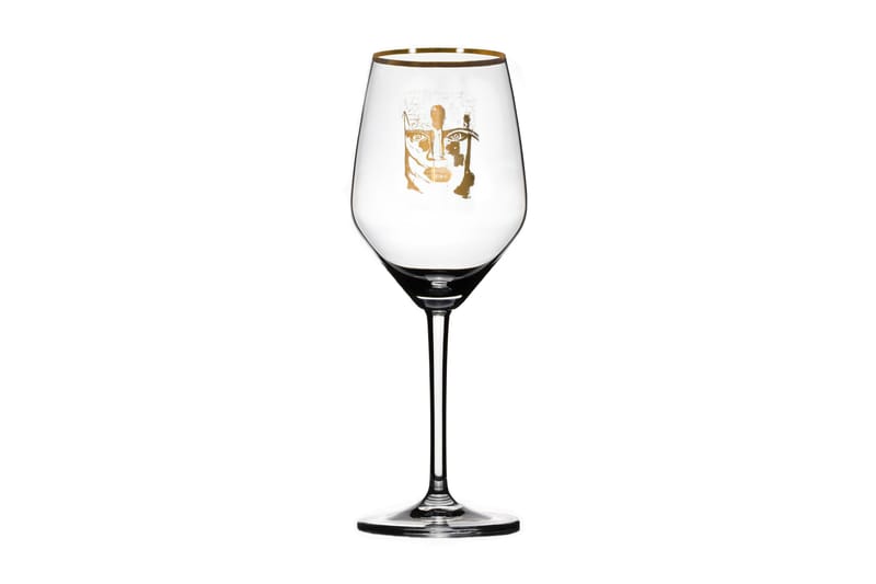 Golden Dream Vitvinsglas 22 cm - Guld - Servering & matlagning - Glas - Vinglas - Vitvinsglas