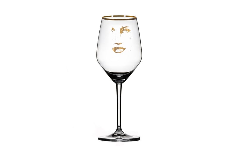 Piece of Me Kristallglas Vitvinsglas 22 cm - Guld - Servering & matlagning - Glas - Vinglas - Vitvinsglas