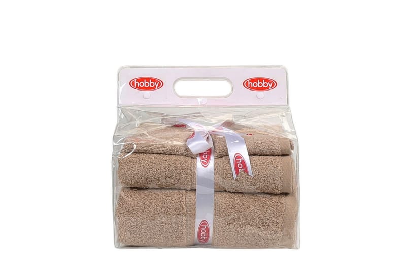 Handduk Hobby Set om 3 - Beige - Textil & mattor - Badrumstextil - Handdukar