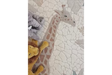 Genova Giraff Barnmatta 140x200 cm Rektangulär - Creme - Textil & mattor - Barntextilier - Lekmatta & matta barnrum