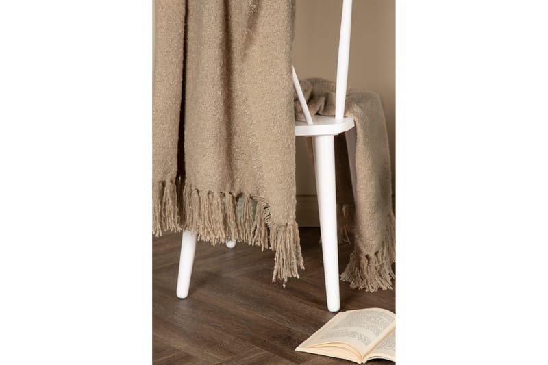 Stanly Pläd 130x170 cm - Beige - Textil & mattor - Filt & pläd