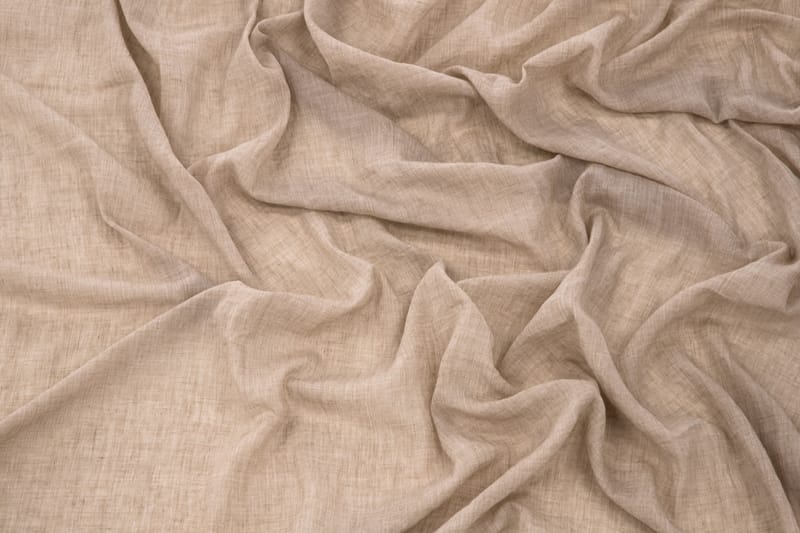 Elena Gardin 135x240 cm - Beige - Textil & mattor - Gardiner - Gardinlängder - Kanallängd