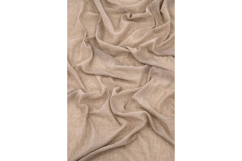 Elena Gardin 135x290 cm - Beige - Textil & mattor - Gardiner - Gardinlängder - Kanallängd