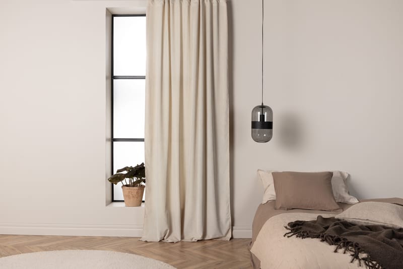 Elma Gardin 140x240 cm - Beige - Textil & mattor - Gardiner - Gardinlängder - Kanallängd