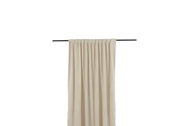 Elma Gardin 140x240 cm - Beige - Textil & mattor - Gardiner - Gardinlängder - Kanallängd